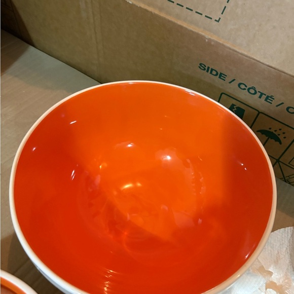 Rae Dunn Artisan Collection Halloween Ceramic Bowl Set - Picture 4 of 5